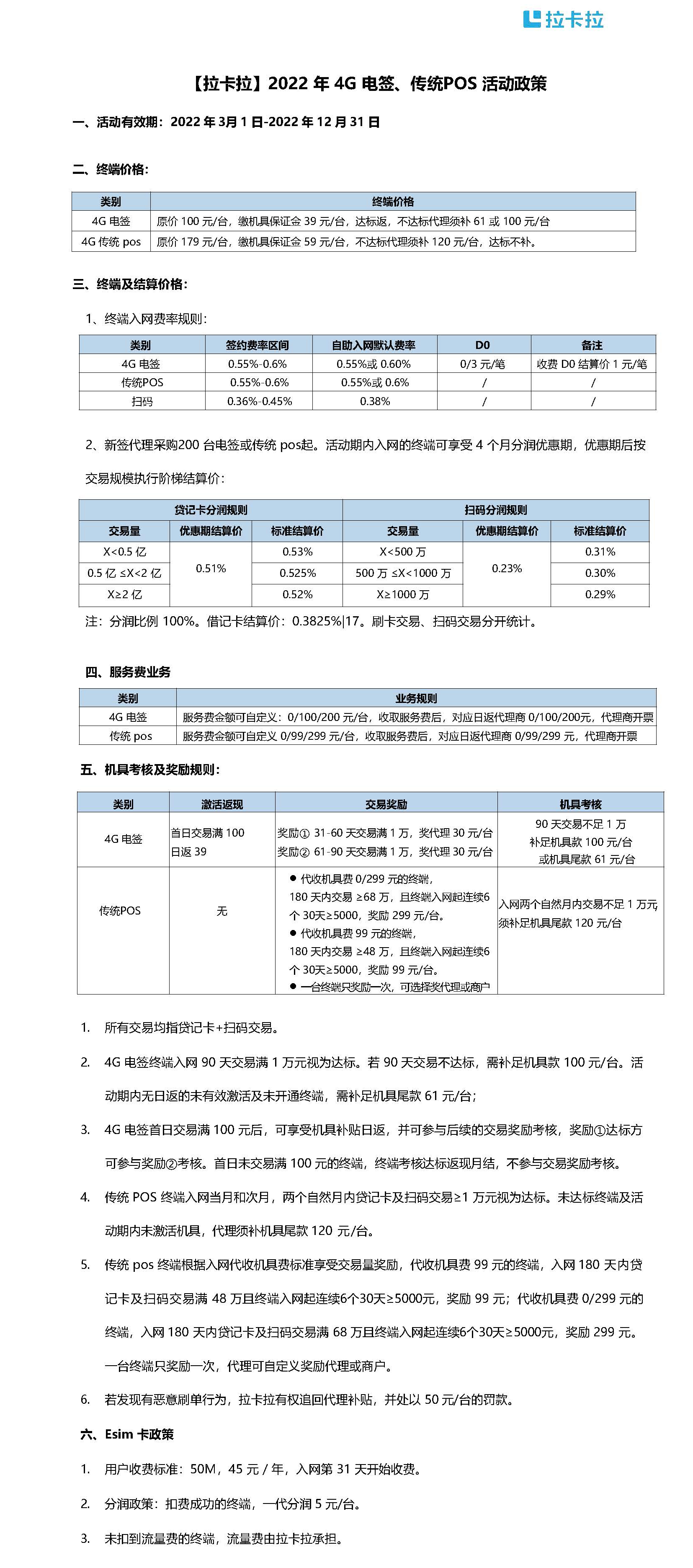 拉卡拉招商政策詳情